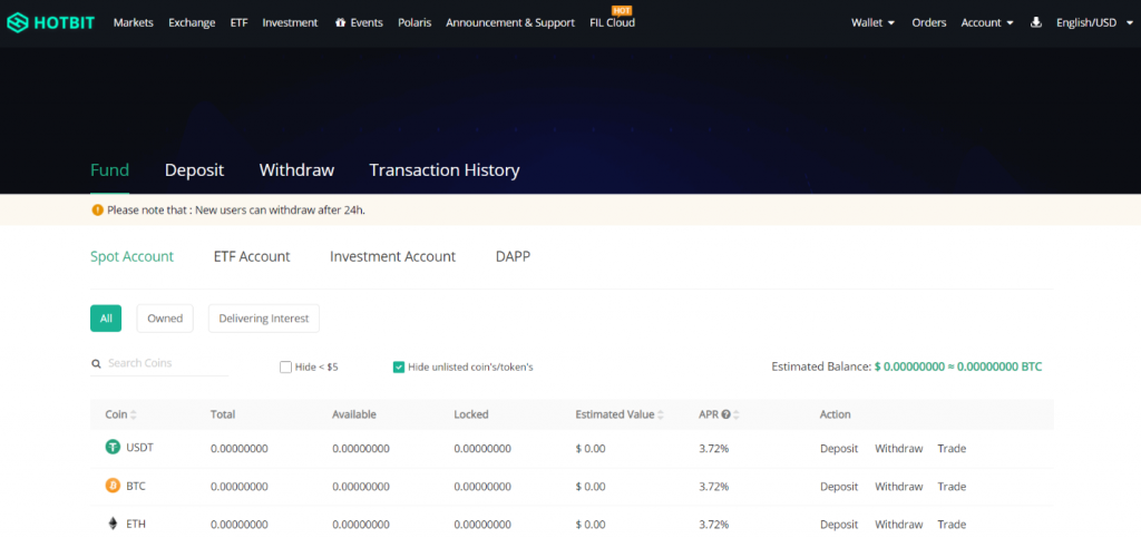 آموزش صرافی هات بیت hotbit